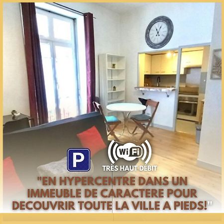 Apartamento Le Gambetta T2 Cosy Hypercentre Wifi Fibre Avec Parking Pau Exterior foto