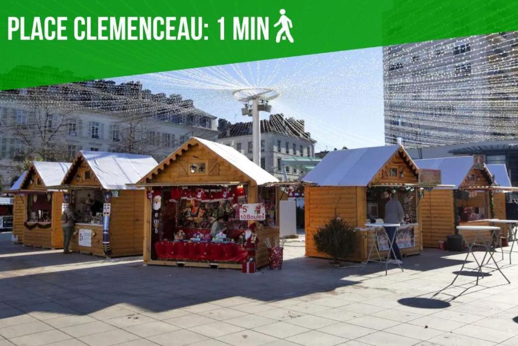 Apartamento Le Gambetta T2 Cosy Hypercentre Wifi Fibre Avec Parking Pau Exterior foto