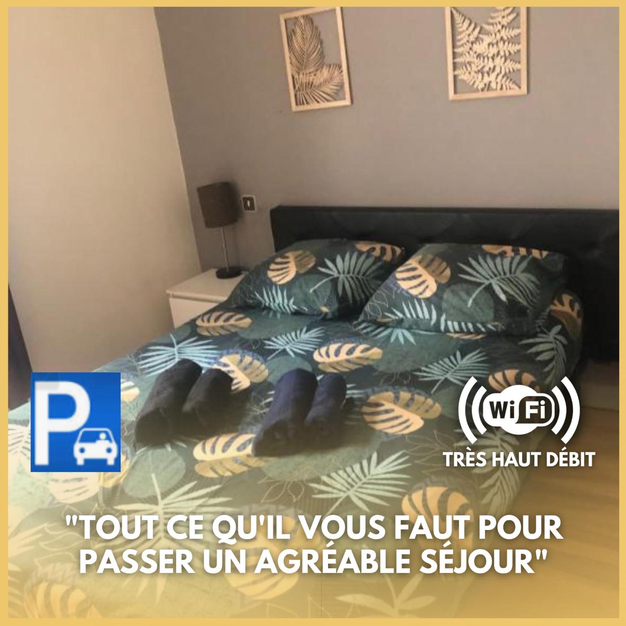 Apartamento Le Gambetta T2 Cosy Hypercentre Wifi Fibre Avec Parking Pau Exterior foto